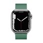 Crong Milano Steel Käevõru Apple Watchile 42/44/45 mm, roheline цена и информация | Nutikellade aksessuaarid ja tarvikud | hansapost.ee