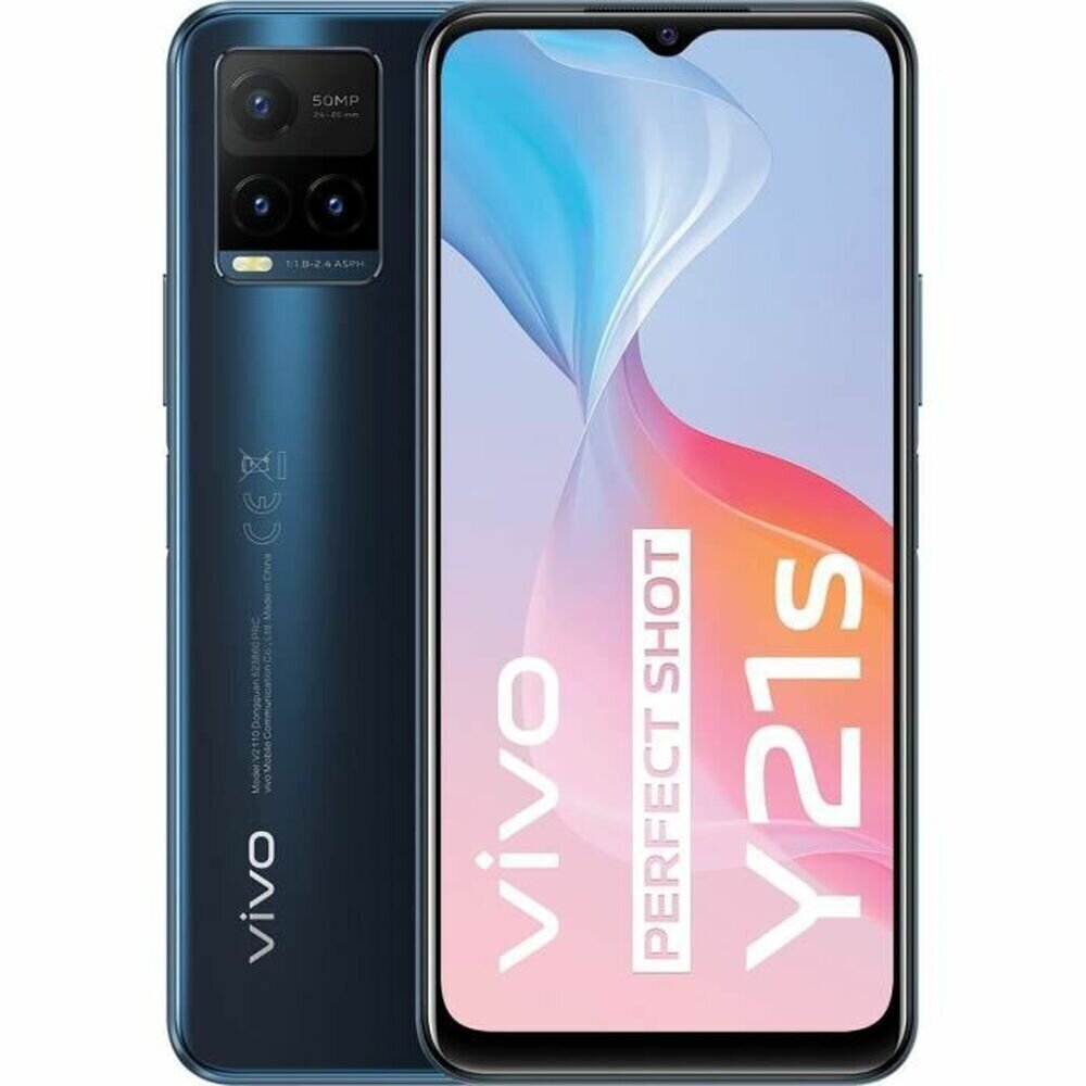 Vivo Y21s, Dual SIM, 4/128GB, Midnight Blue цена и информация | Telefonid | hansapost.ee