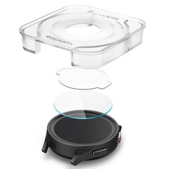 TEMPERED GLASS Spigen GLAS.TR &quot;EZ-FIT&quot; 2-PACK GALAXY Watch 5 PRO (45 MM) hind ja info | Spigen Nutikellad ja nutivõrud | hansapost.ee