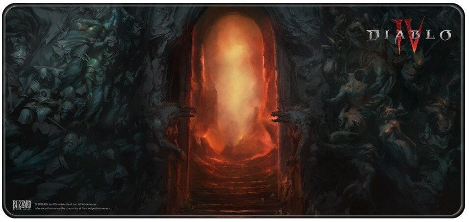 Diablo IV Gate of Hell hiirematt l 940x420x4mm цена и информация | Arvutihiired | hansapost.ee