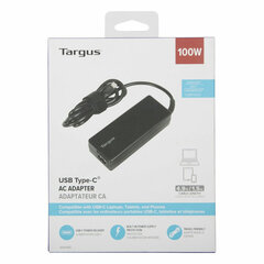 Targus APA108EU 100W цена и информация | Зарядные устройства для ноутбуков	 | hansapost.ee