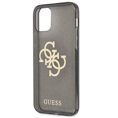 Guess GUHCP12LPCUGL4GBK iPhone 12 Pro Max 6,7" czarny|black hard case Glitter 4G Big Logo цена и информация | Чехлы для телефонов | hansapost.ee