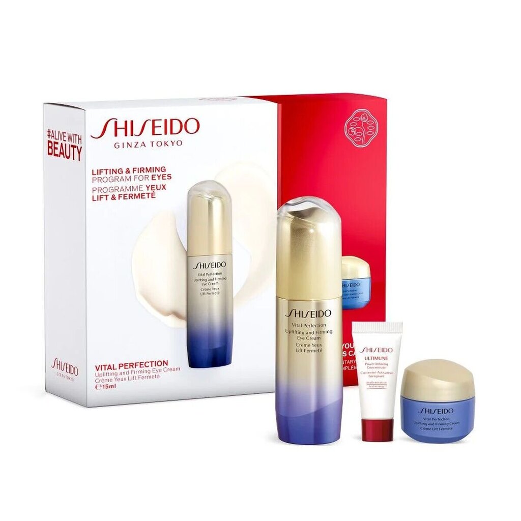 Näohoolduskomplekt Shiseido 3 Parts цена и информация | Näokreemid | hansapost.ee