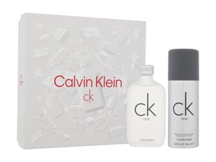Komplekt naistele ja meestele Calvin Klein CK One, 2 tk. hind ja info | Parfüümid naistele | hansapost.ee
