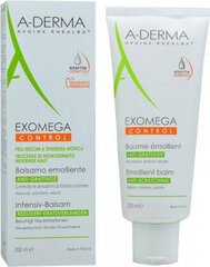 A-Derma Exomega Control pehmendav palsam 200ml цена и информация | Кремы, лосьоны для тела | hansapost.ee