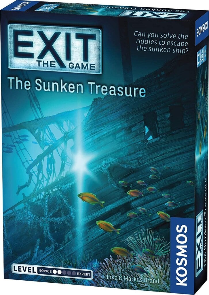 Exit: The Game – The Sunken Treasure hind ja info | Lauamängud ja mõistatused perele | hansapost.ee