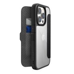 Raptic X-Doria Urban Folio Case iPhone 14 Pro Flip cover black цена и информация | Чехлы для телефонов | hansapost.ee