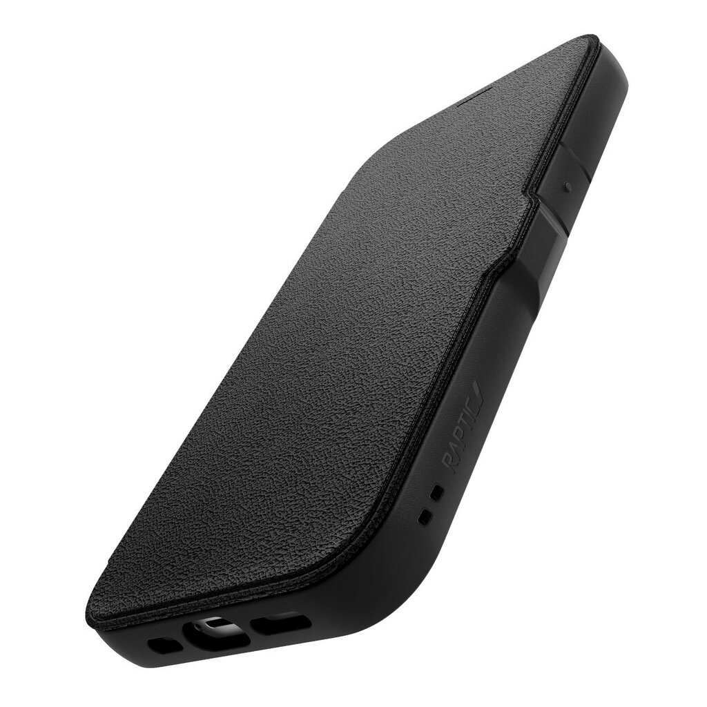 Raptic X-Doria Urban Folio Case iPhone 14 Pro Flip cover black hind ja info | Telefonide kaitsekaaned ja -ümbrised | hansapost.ee