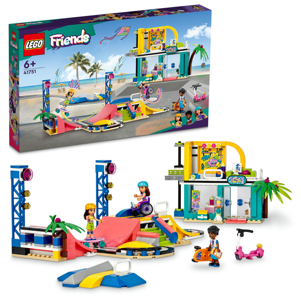 41751 LEGO® Friends Rulapark hind ja info | Klotsid ja konstruktorid | hansapost.ee