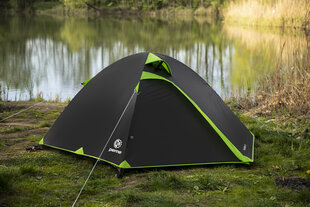 Палатка Peme Taurus 2, черная цена и информация | Палатки | hansapost.ee