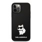 Karl Lagerfeld Liquid Silicone Choupette NFT Case for iPhone 12|12 Pro Black цена и информация | Telefonide kaitsekaaned ja -ümbrised | hansapost.ee