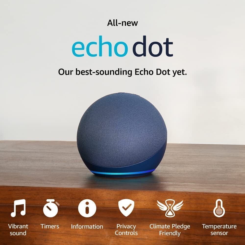 Amazon Echo Dot 5, sinine hind ja info | Kõlarid | hansapost.ee
