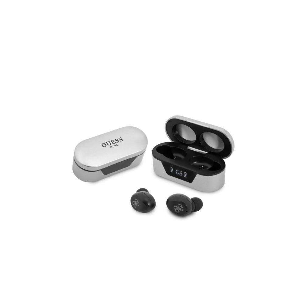 Kõrvaklapid Guess wireless earphones GUTWST31EG TWS Digital BT5 Classic Logo grey цена и информация | Kõrvaklapid | hansapost.ee