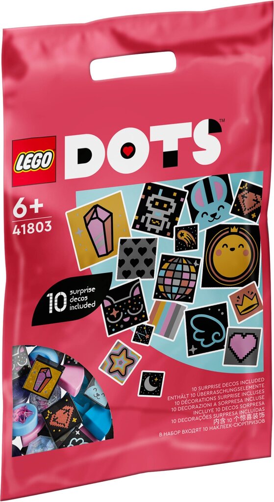 41803 LEGO® DOTS lisa DOTS 8. seeria – litrid ja sädelused цена и информация | Klotsid ja konstruktorid | hansapost.ee