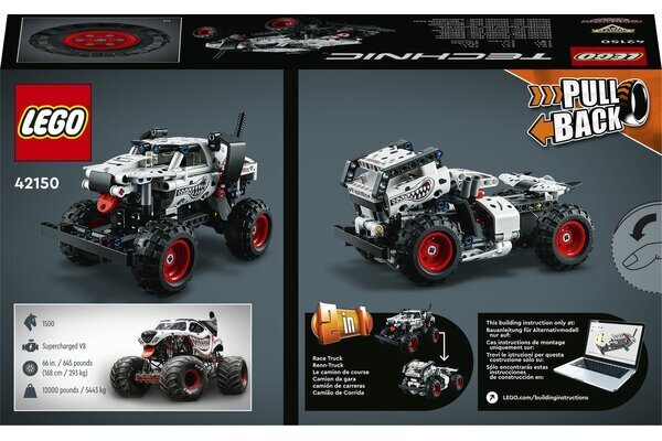 42150 LEGO® Technic Monster Jam Monster Mutt Dalmaatsia цена и информация | Klotsid ja konstruktorid | hansapost.ee