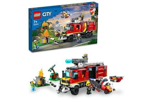 60374 LEGO® City Tuletõrjedepoo veoauto цена и информация | Klotsid ja konstruktorid | hansapost.ee