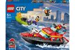 60373 LEGO® City Tuletõrje paat цена и информация | Klotsid ja konstruktorid | hansapost.ee