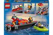 60373 LEGO® City Tuletõrje paat цена и информация | Klotsid ja konstruktorid | hansapost.ee