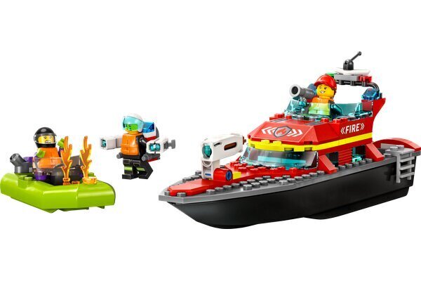 60373 LEGO® City Tuletõrje paat hind ja info | Klotsid ja konstruktorid | hansapost.ee