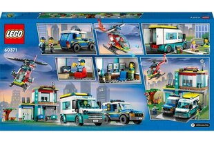 60371 LEGO® City Штаб аварийных транспортных средств цена и информация | Конструкторы и кубики | hansapost.ee