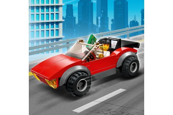 60392 LEGO® City politsei mootorratta ja auto tagaajamine hind ja info | Klotsid ja konstruktorid | hansapost.ee