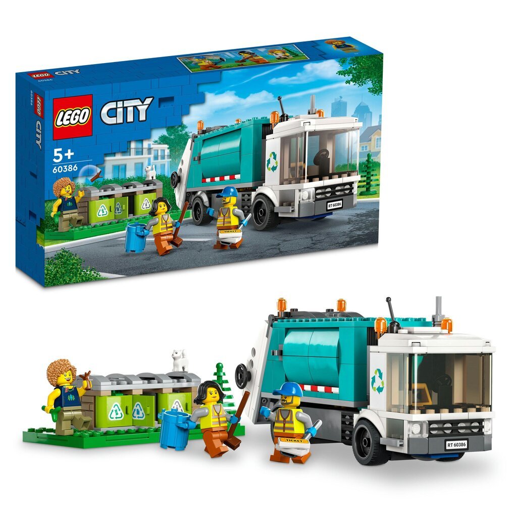 60386 LEGO® City Prügi taaskasutusauto цена и информация | Klotsid ja konstruktorid | hansapost.ee