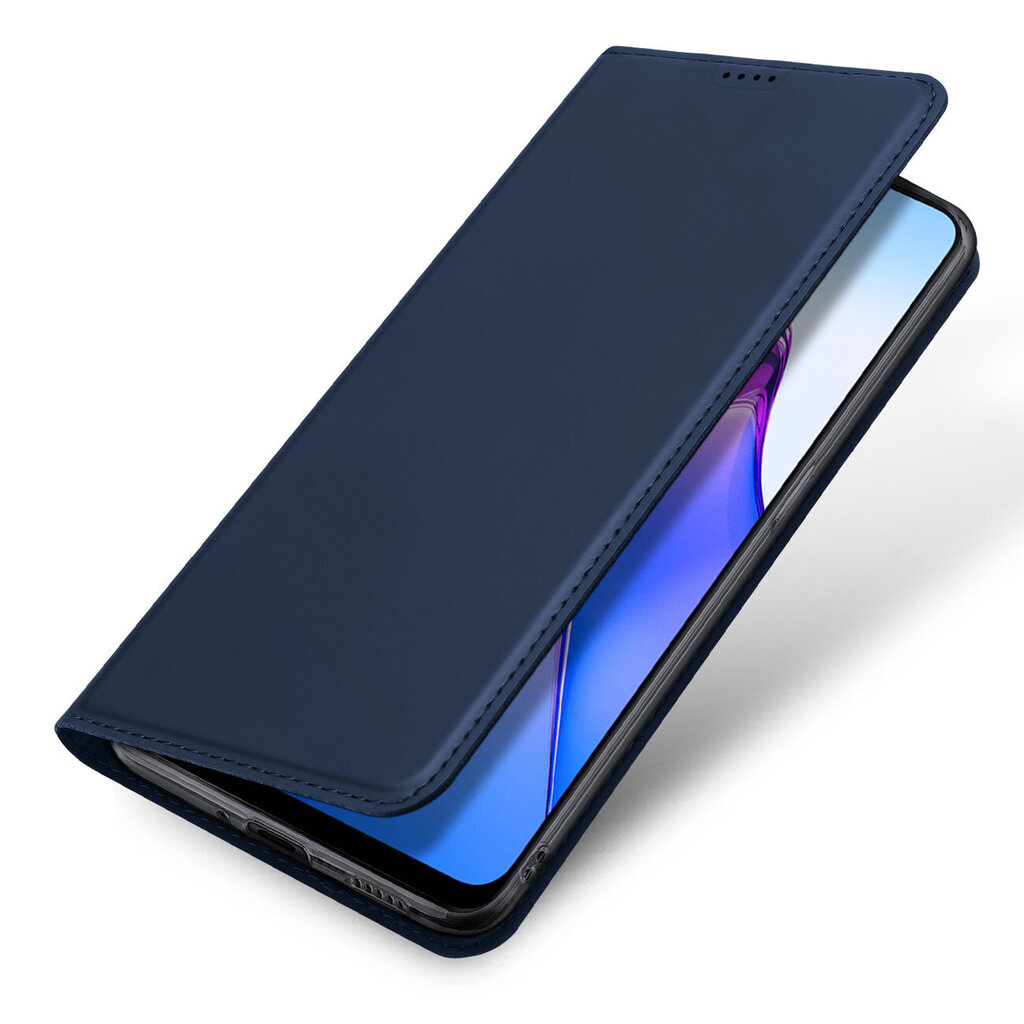 Dux Ducis Skin Pro Oppo Reno 8 Pro flip card wallet stand blue hind ja info | Telefonide kaitsekaaned ja -ümbrised | hansapost.ee