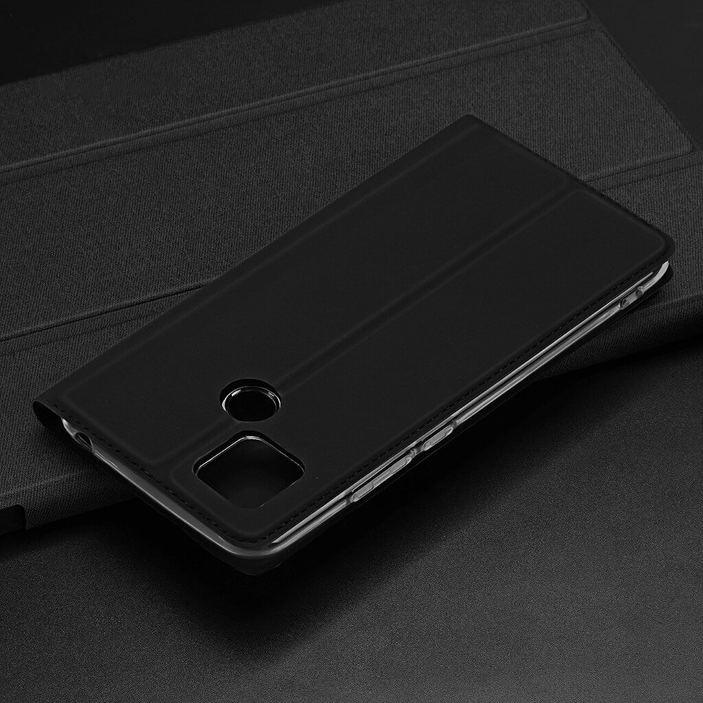 Dux Ducis Skin Pro Oppo Reno 8 Pro flip card wallet stand Black цена и информация | Telefonide kaitsekaaned ja -ümbrised | hansapost.ee