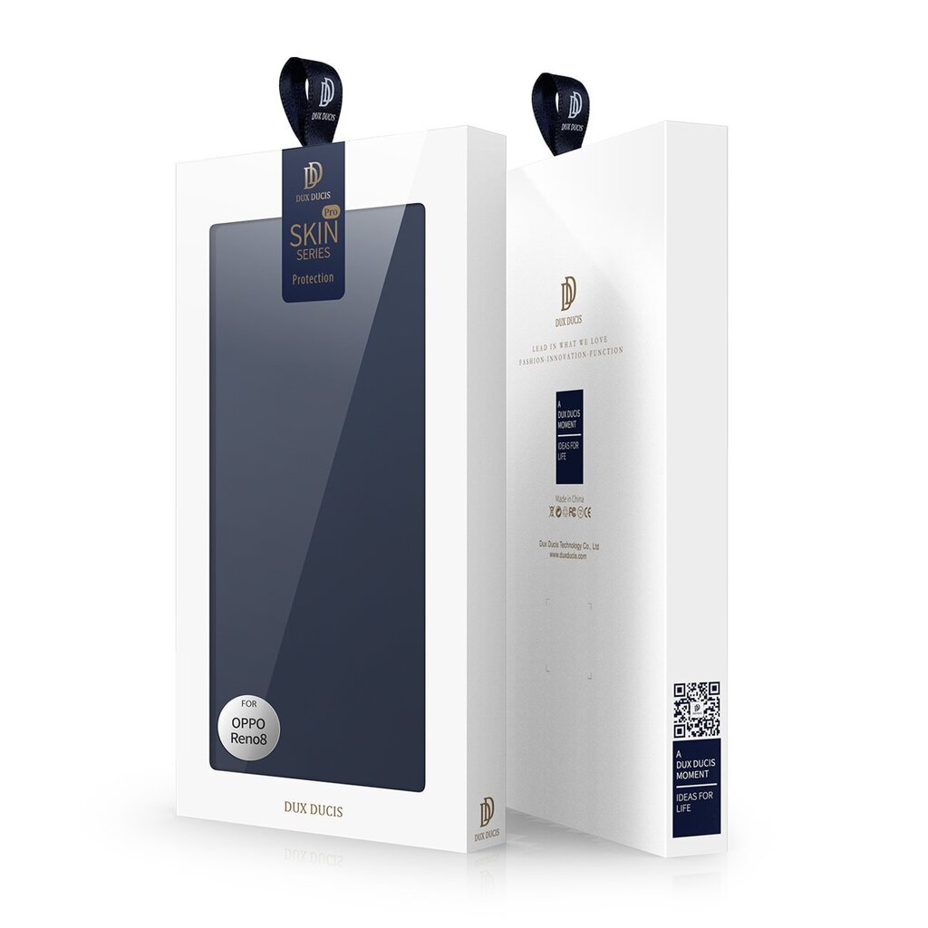 Dux Ducis Skin Pro Oppo Reno 8 flip card wallet stand blue hind ja info | Telefonide kaitsekaaned ja -ümbrised | hansapost.ee
