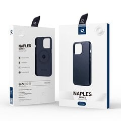 Dux Ducis Naples iPhone 14 Pro Max magnetic leather MagSafe blue hind ja info | Telefonide kaitsekaaned ja -ümbrised | hansapost.ee
