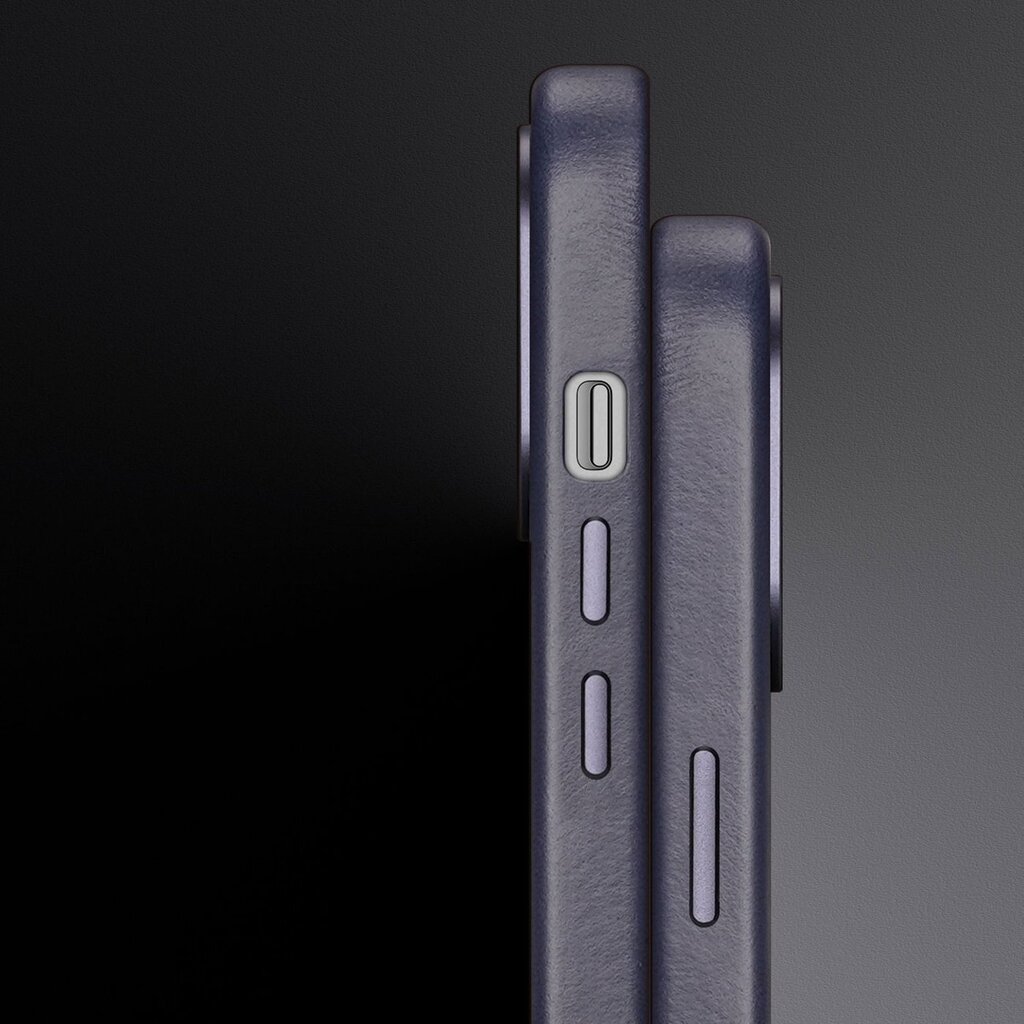 Dux Ducis Naples iPhone 14 magnetic leather MagSafe blue цена и информация | Telefonide kaitsekaaned ja -ümbrised | hansapost.ee