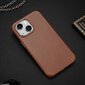 Dux Ducis Naples iPhone 14 magnetic leather MagSafe brown цена и информация | Telefonide kaitsekaaned ja -ümbrised | hansapost.ee