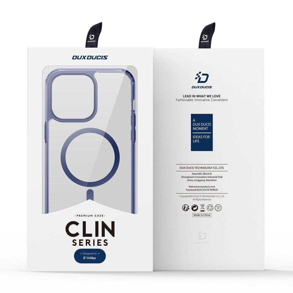 Dux Ducis Clin2 iPhone 14 Plus magnetic MagSafe blue hind ja info | Telefonide kaitsekaaned ja -ümbrised | hansapost.ee