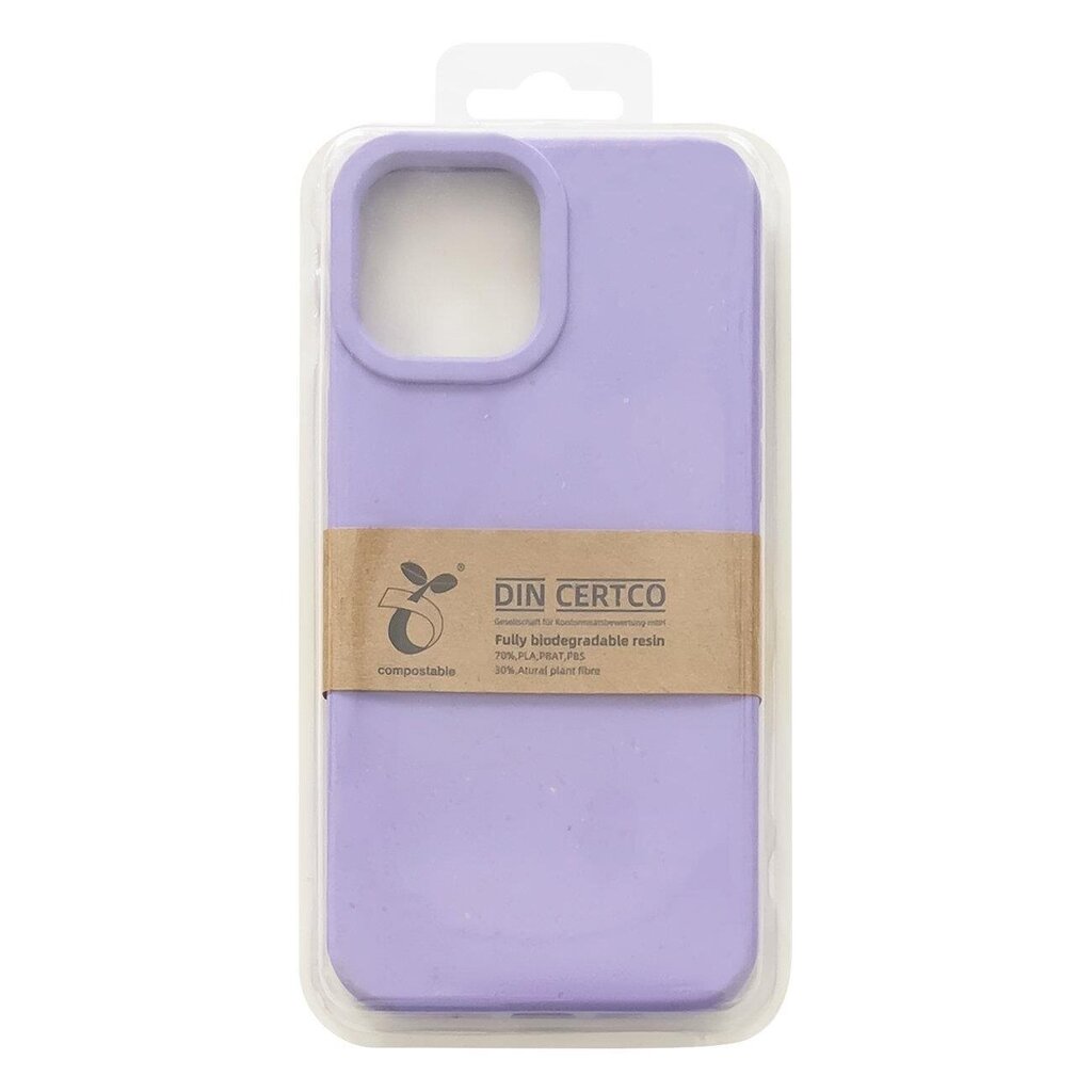 Eco iPhone 14 Plus Silicone Degradable purple цена и информация | Telefonide kaitsekaaned ja -ümbrised | hansapost.ee