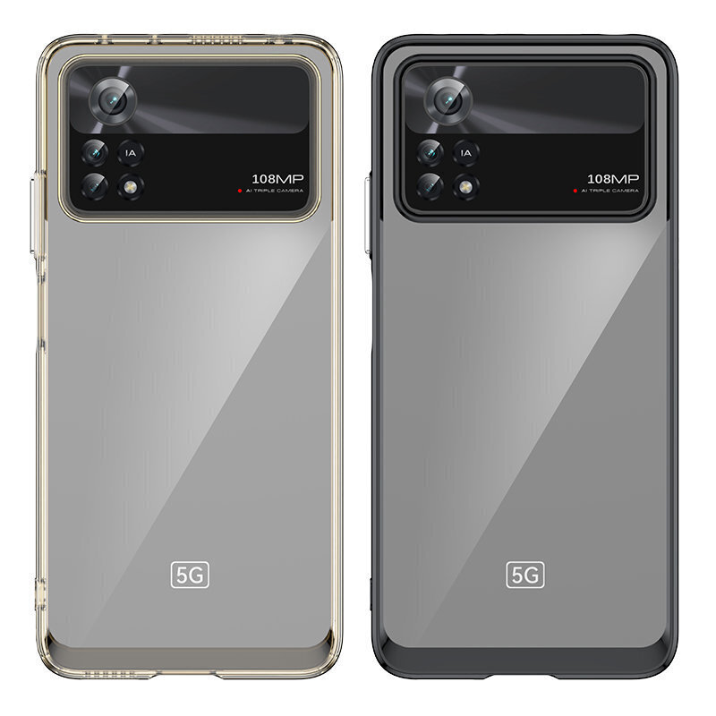 Outer Space Xiaomi Poco X4 Pro 5G Black hind ja info | Telefonide kaitsekaaned ja -ümbrised | hansapost.ee