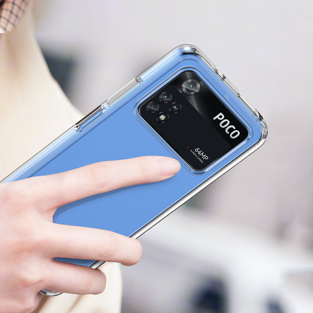 Outer Space Xiaomi Poco M4 Pro blue hind ja info | Telefonide kaitsekaaned ja -ümbrised | hansapost.ee