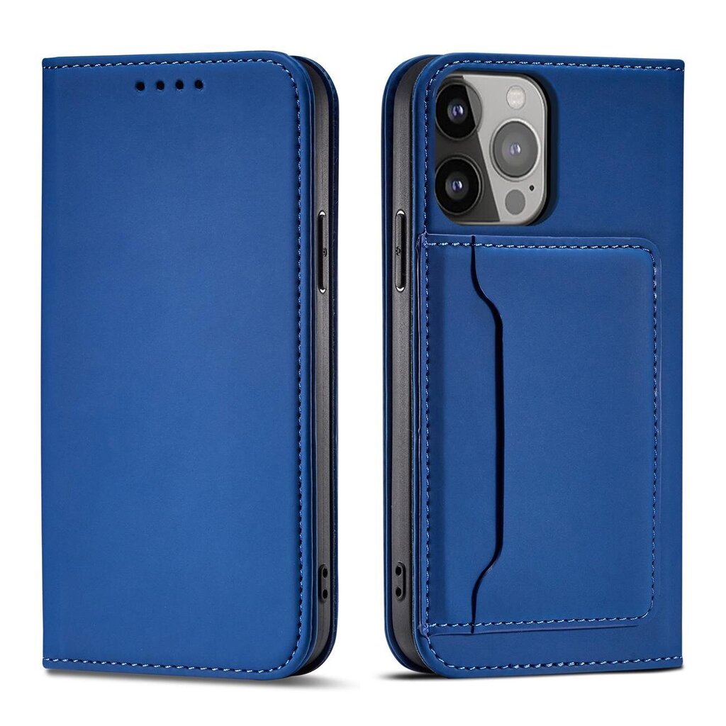 Magnet Card iPhone 14 Pro Max blue hind ja info | Telefonide kaitsekaaned ja -ümbrised | hansapost.ee