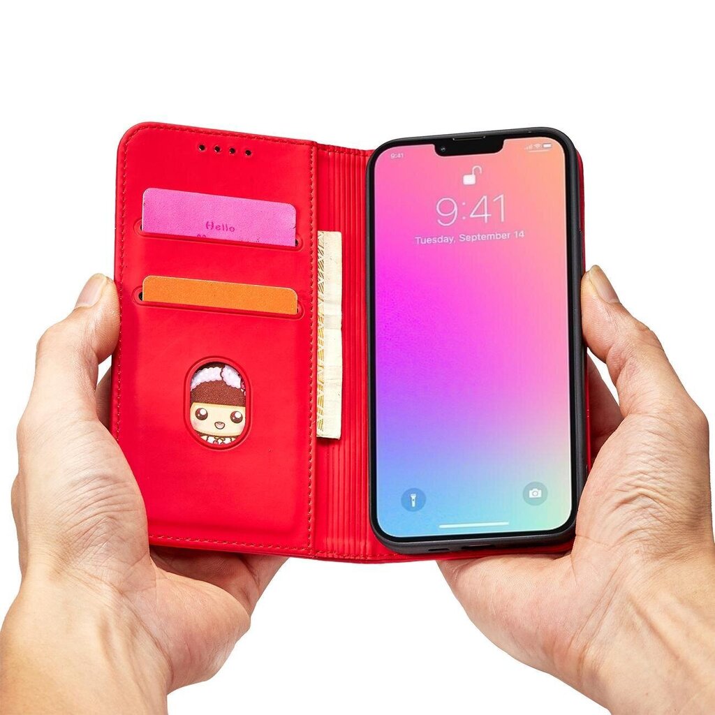 Magnet Card iPhone 14 red hind ja info | Telefonide kaitsekaaned ja -ümbrised | hansapost.ee