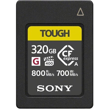 Sony 320GB CEA-G series CF-express Type A hind ja info | Mälukaardid mobiiltelefonidele | hansapost.ee