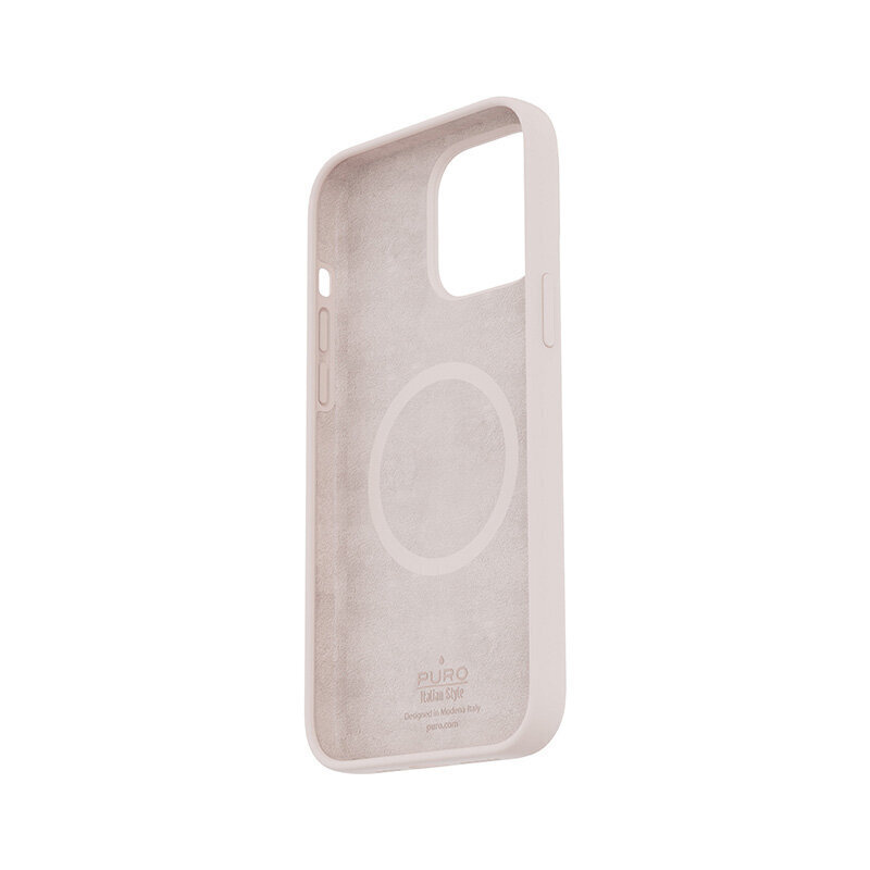 Puro Icon Mag, iPhone 14 Pro Max, magsafe, roosa / IPC14P67ICONMAGROSE цена и информация | Telefonide kaitsekaaned ja -ümbrised | hansapost.ee