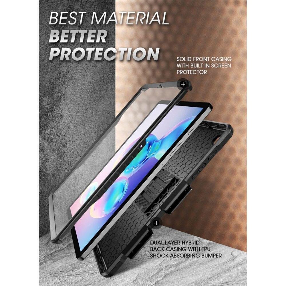 Supcase Unicorn Beetle Pro, Galaxy Tab S6 Lite, 10.4, P610/P615, Black hind ja info | Tahvelarvuti ümbrised ja kaaned | hansapost.ee