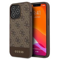 Guess GUHCP13XG4GLBR iPhone 13 Pro Max 6,7 "brown hind ja info | Telefonide kaitsekaaned ja -ümbrised | hansapost.ee