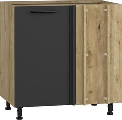Кухонный шкаф Halmar Vento DN, черный/коричневый цвет цена и информация | Кухонные шкафчики | hansapost.ee