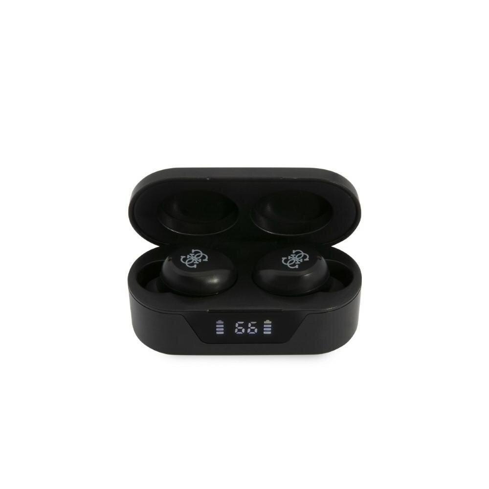 Kõrvaklapid Guess wireless earphones GUTWST31EK TWS Digital BT5 Classic Logo black цена и информация | Kõrvaklapid | hansapost.ee