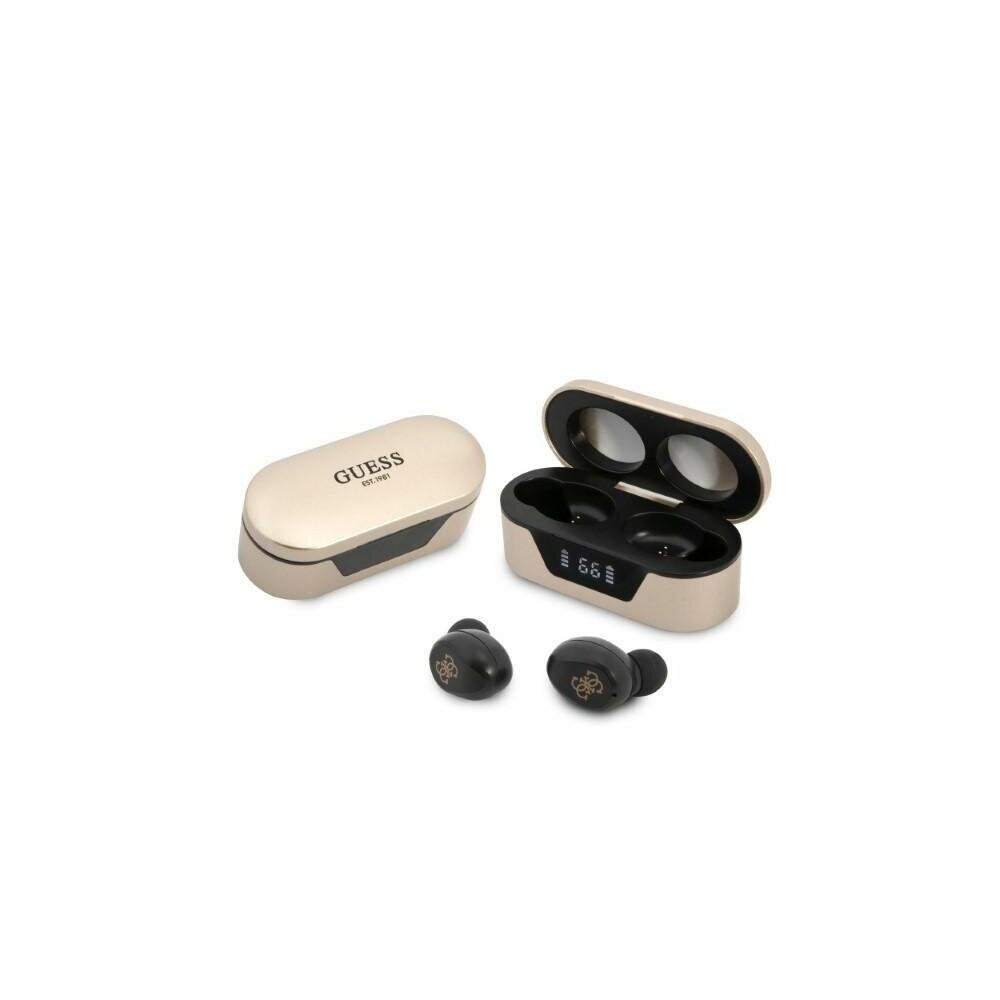 Kõrvaklapid Guess wireless earphones GUTWST31ED TWS Digital BT5 Classic Logo gold hind ja info | Kõrvaklapid | hansapost.ee