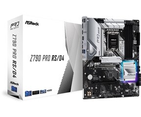 ASRock Z790 Pro RS/D4, ATX, LGA 1700, DDR4 цена и информация | Материнские платы	 | hansapost.ee