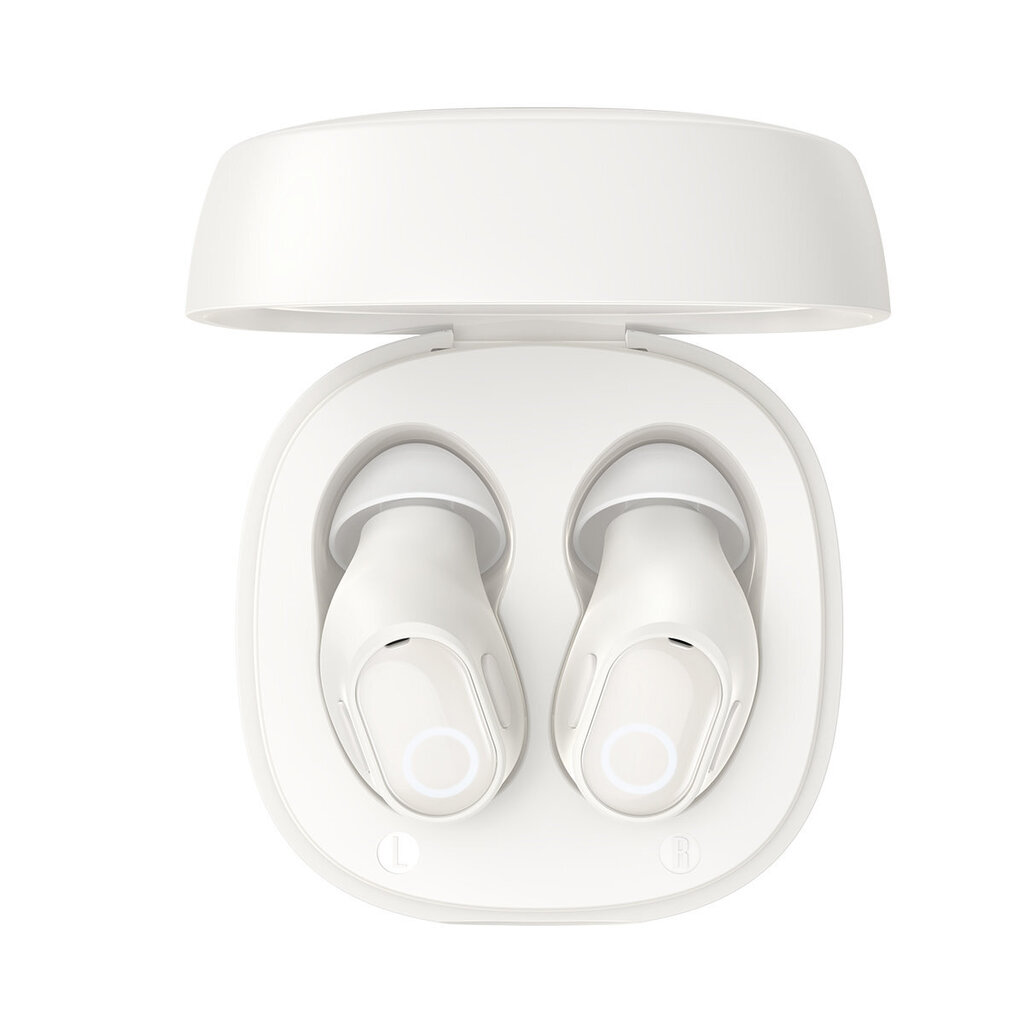 Baseus Bowie WM02 TWS Bluetooth 5.3 wireless headphones white (NGTW180002) hind ja info | Kõrvaklapid | hansapost.ee