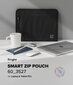 Ringke Smart Zip Pouch, 13", Navy Blue hind ja info | Sülearvutikotid | hansapost.ee