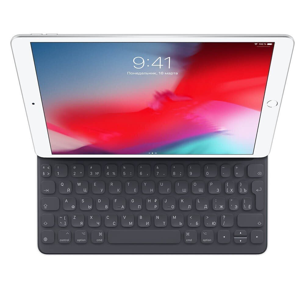 Apple Smart Keyboard for iPad (9th generation) - RUS - MX3L2RS/A hind ja info | Tahvelarvuti ümbrised ja kaaned | hansapost.ee