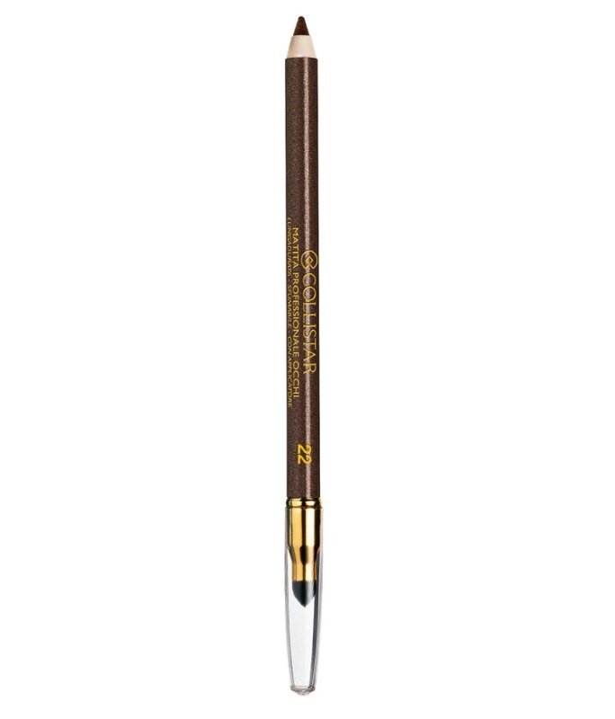 Silmapliiats Collistar Professional Eye Pencil Glitter, 22 Marrone Metallico, 1,2 ml hind ja info | Lauvärvid, ripsmetušid ja silmapliiatsid | hansapost.ee